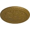 Ekena Millwork Emeryville Ceiling Medallion, Hand-Painted Gold, 16 7/8"OD x 5/8"P CM16ERGLS - alternate 4